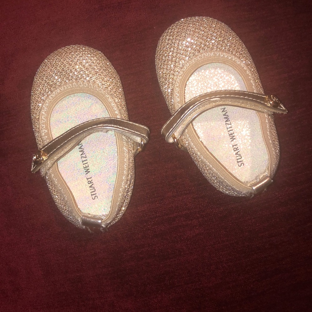blingy STUART WEITZMAN baby shoes!! ✨✨✨